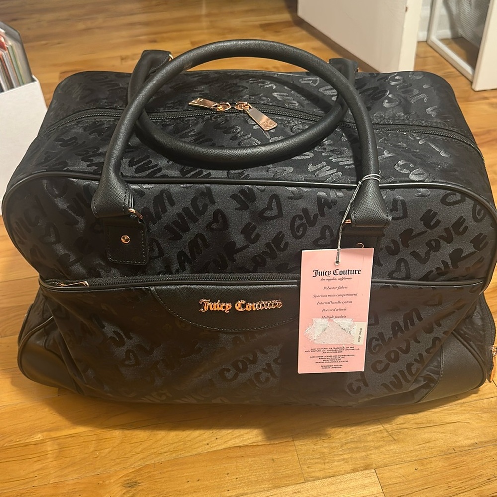 Juicy Couture carry on with wheels - Picture 1 of 9
